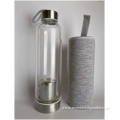 Glass Vacuum bottle With Filter Bottom And Cover